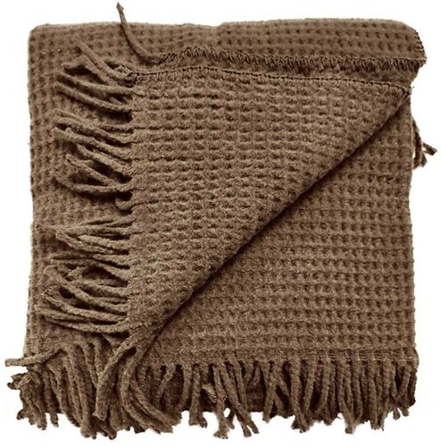 Plaid Selien Bison Brown - 200 x 150 cm