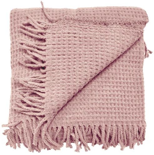 Plaid Selien Old Pink - 200 x 150 cm