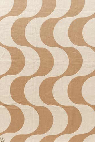 Plaid Swirl - 140x180cm Iers Creme - afbeelding 2