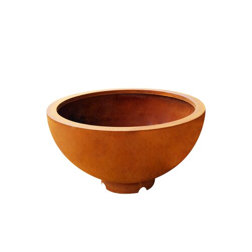 Plantenbak bowl D 60 x H 33 cm corten staal - afbeelding 1