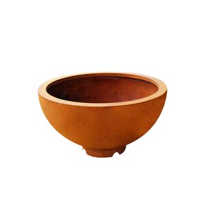 Plantenbak bowl D 60 x H 33 cm corten staal - afbeelding 1