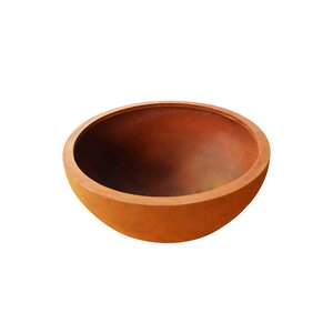 Plantenbak bowl D 60 x H 33 cm corten staal - afbeelding 2