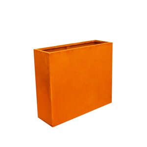 Plantenbak cortenstaal envelop - B 90 x 30 x H 80 cm - afbeelding 1