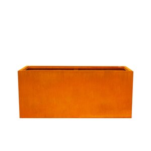 Plantenbak cortenstaal rechthoek - L 100 x B 30 x H 45 cm - afbeelding 2