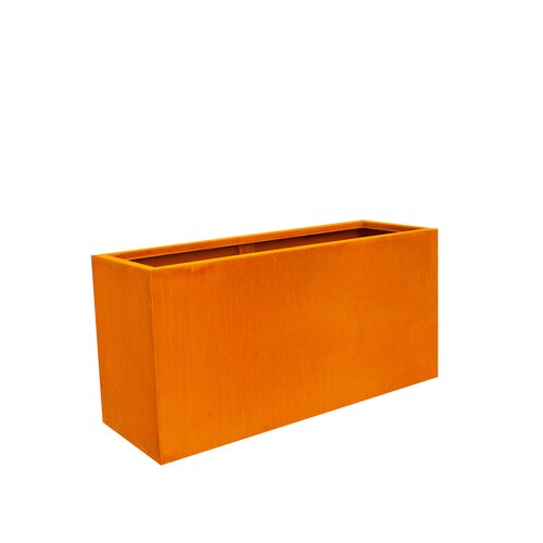 Plantenbak cortenstaal rechthoek - L 100 x B 40 x H 50 cm - afbeelding 1