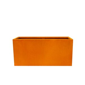 Plantenbak cortenstaal rechthoek - L 100 x B 40 x H 50 cm - afbeelding 2