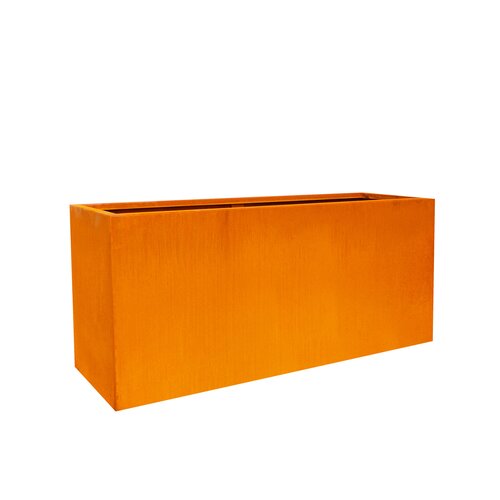 Plantenbak cortenstaal rechthoek - L 120 x B 50 x H 60 cm - afbeelding 1