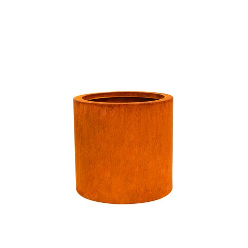 Plantenbak cortenstaal rond - D 40 x H 40 cm - afbeelding 1