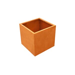 Plantenbak cortenstaal vierkant - D 30 cm - afbeelding 1