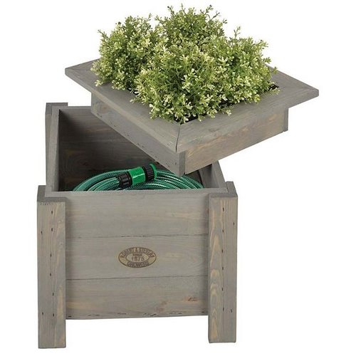 Plantenbak met opbergvak