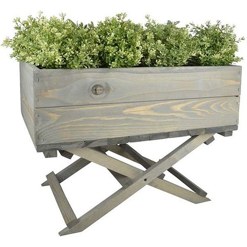 Plantenbak met opvouwbare voet