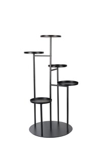 Plantenrek multilevel 6L D 55 x H 116 cm zwart