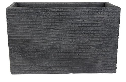 Planter Boris zwart D55x24 H35