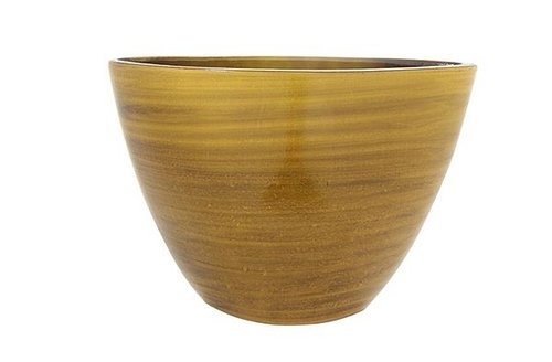 Planter Cresta okergeel D45x20 H35