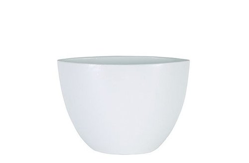 Planter Cresta pure white D33x17 H24