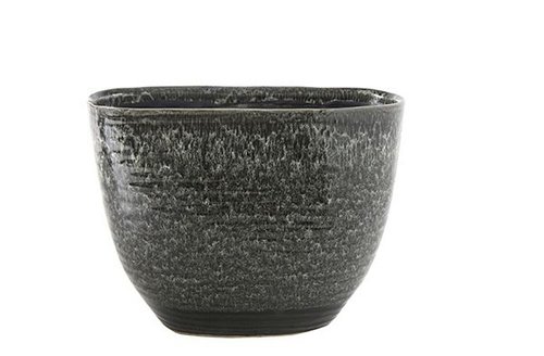 Planter Daan zwart D26x12 H18