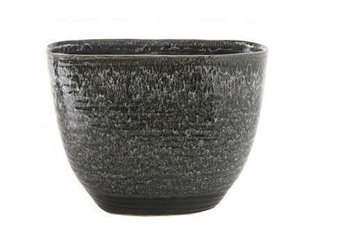 Planter Daan zwart D29x12 H23