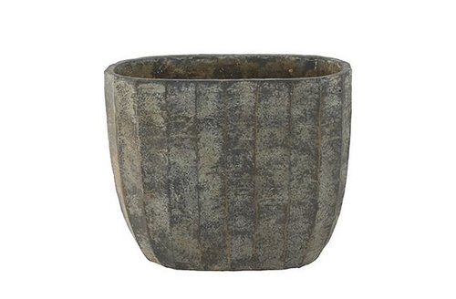 Planter Ellis earth D26x15 H21