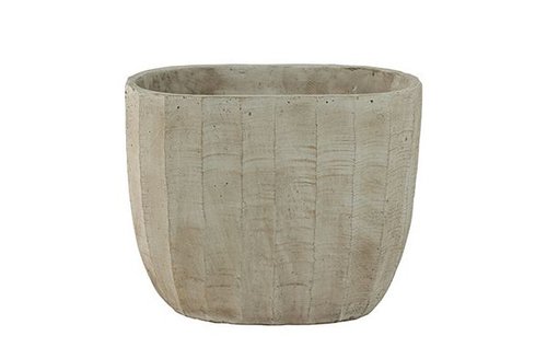 Planter Ellis sand D26x15 H21