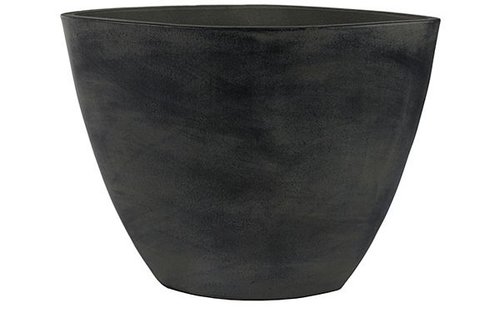 Planter Esra grafiet D46x18 H35