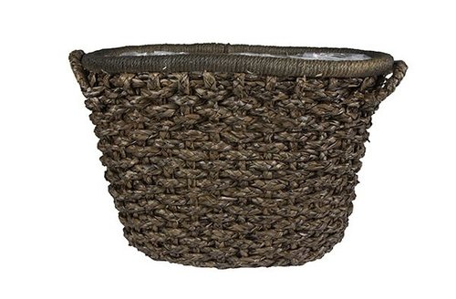 Planter Huub choco D50x27 H39