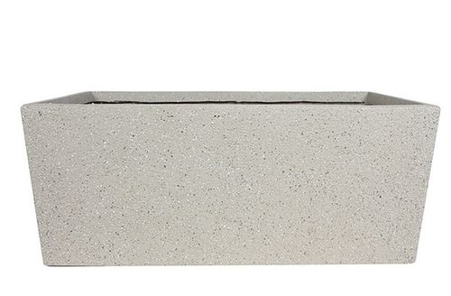 Planter Ivo sand D100x42 H40