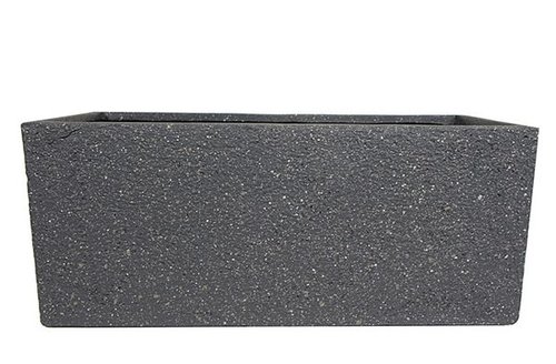 Planter Ivo zwart D100x42 H40