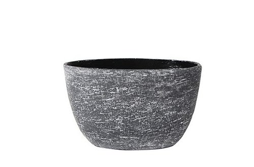 Planter Karlijn antraciet D29x15 H16