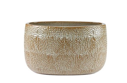 Planter Marly sand D53x27 H32