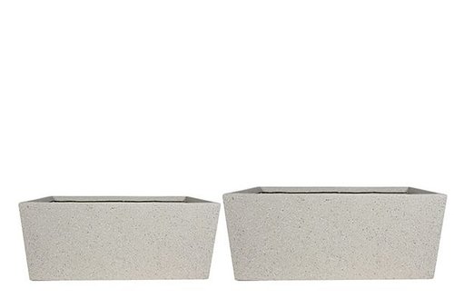 Planter S2 Ivo sand D76x34 H32