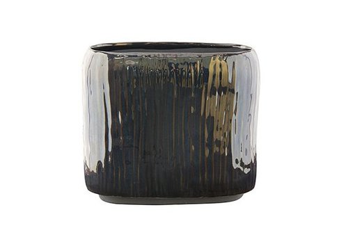 Planter Senne blauw D27x13 H23