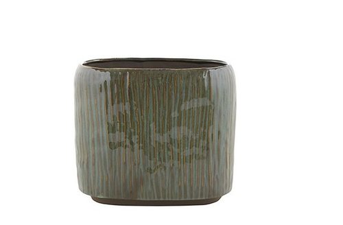 Planter Senne ice green D27x13 H23