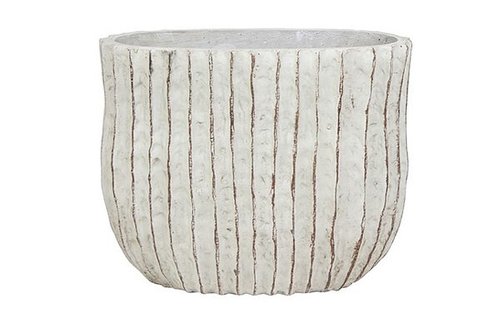 Planter Sia creme D29x15 H23