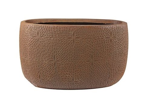 Planter Splash rust D57x27 H35