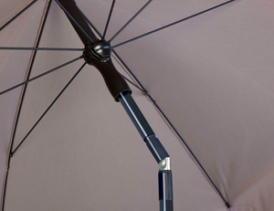 Platinum Middenstokparasol Aruba volant Ø 200 cm Olijfgroen - afbeelding 5