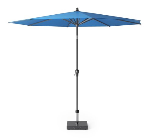 Platinum Middenstokparasol Riva Ø 300 cm Blauw - afbeelding 1