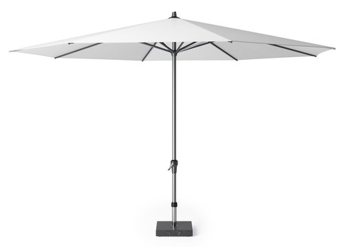 Platinum Middenstokparasol Riva Ø 400 cm Wit - afbeelding 1