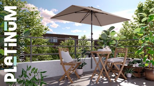 Platinum parasol Lisboa ø250 olive - afbeelding 4