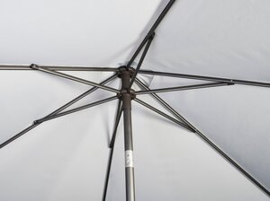 Platinum parasol Lisboa ø300 lichtgrijs - afbeelding 5