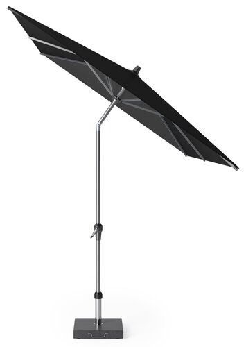 Platinum parasol Riva 300x200 zwart - afbeelding 1