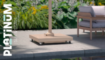 Platinum Parasolvoet Ceramica 90 kg Sandstone - afbeelding 2