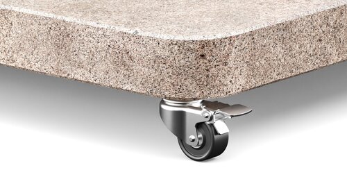 Platinum Parasolvoet Venezia met wielen - 90 kg - afbeelding 3