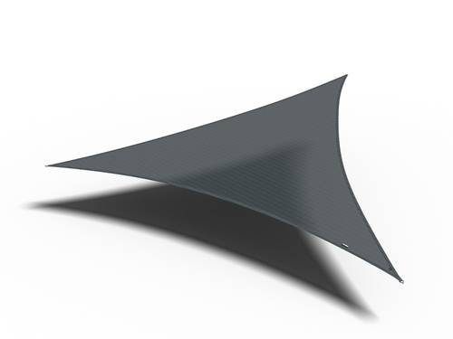 Platinum schaduwdoek driehoek antraciet - 360 x 360 x 360 cm