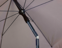 Platinum Stokparasol Aruba Ø 200 cm Ecru - afbeelding 4