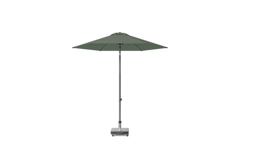 Platinum Stokparasol Lisboa Ø 250 cm Lichtgrijs - afbeelding 2