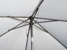 Platinum Stokparasol Lisboa Ø 250 cm Lichtgrijs - afbeelding 5