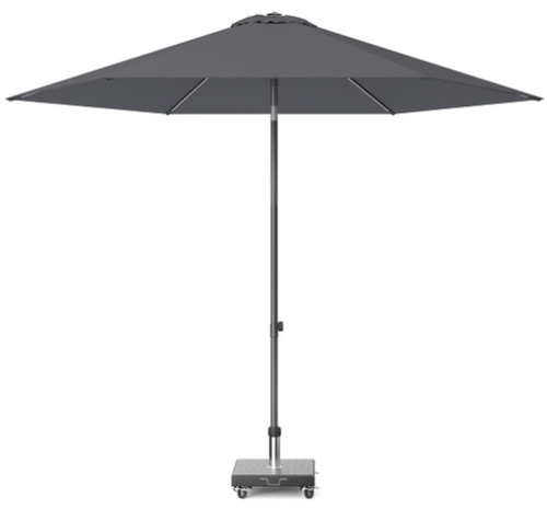 Platinum Stokparasol Lisboa Ø 250 cm Lichtgrijs - afbeelding 2