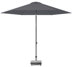Platinum Stokparasol Lisboa Ø 250 cm Lichtgrijs - afbeelding 2