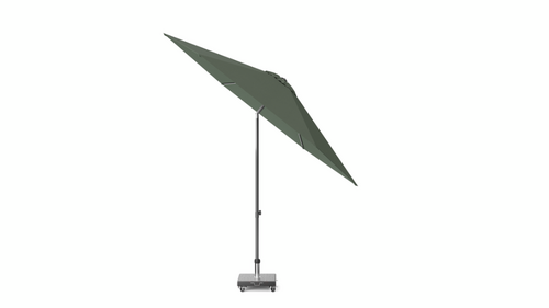 Platinum Stokparasol Lisboa Ø 300 cm Antraciet - afbeelding 1