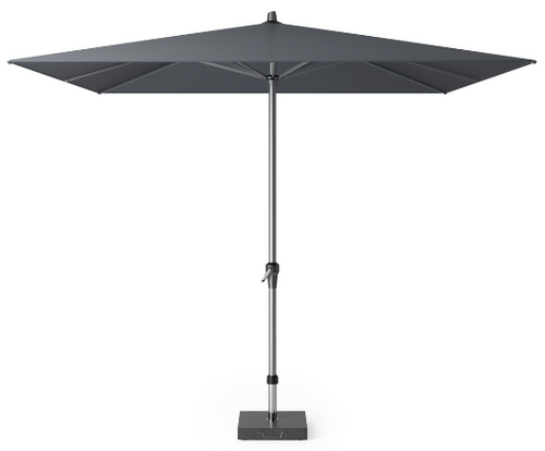 Platinum Stokparasol Riva 275x275 cm Antraciet - afbeelding 1